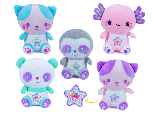 Kawaii Plushies – ca. 25 cm Pastellfarben