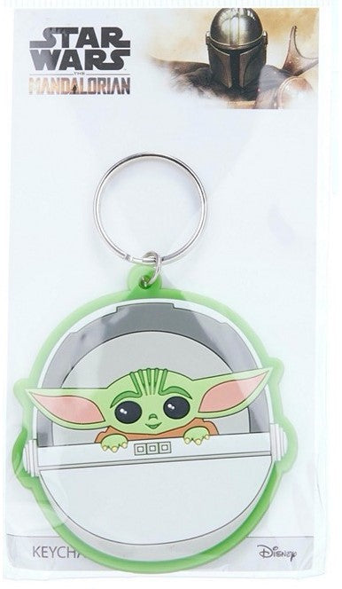The Mandalorian Schlüsselanhänger 2D PVC (7 x 12,5 cm) – Auswahl aus 4 Designs