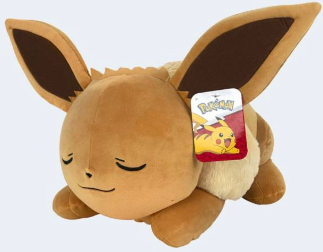 Evoli / Eevee Schlafend Plüschfigur ca. 45 cm