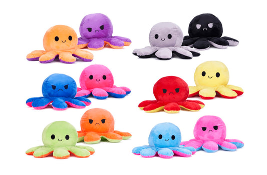 Oktopus Wendetier Reversible Oktopus 40cm Gr. M