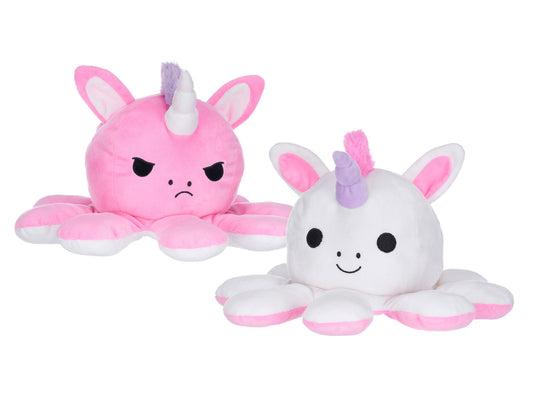 🐙 Reversible Oktopus Einhorn – Plüschfigur, ca. 62 cm