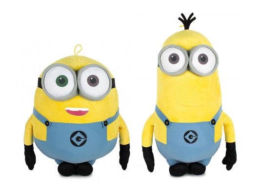 Minions Plüschfiguren – Bob (50 cm) & Kevin (60 cm)