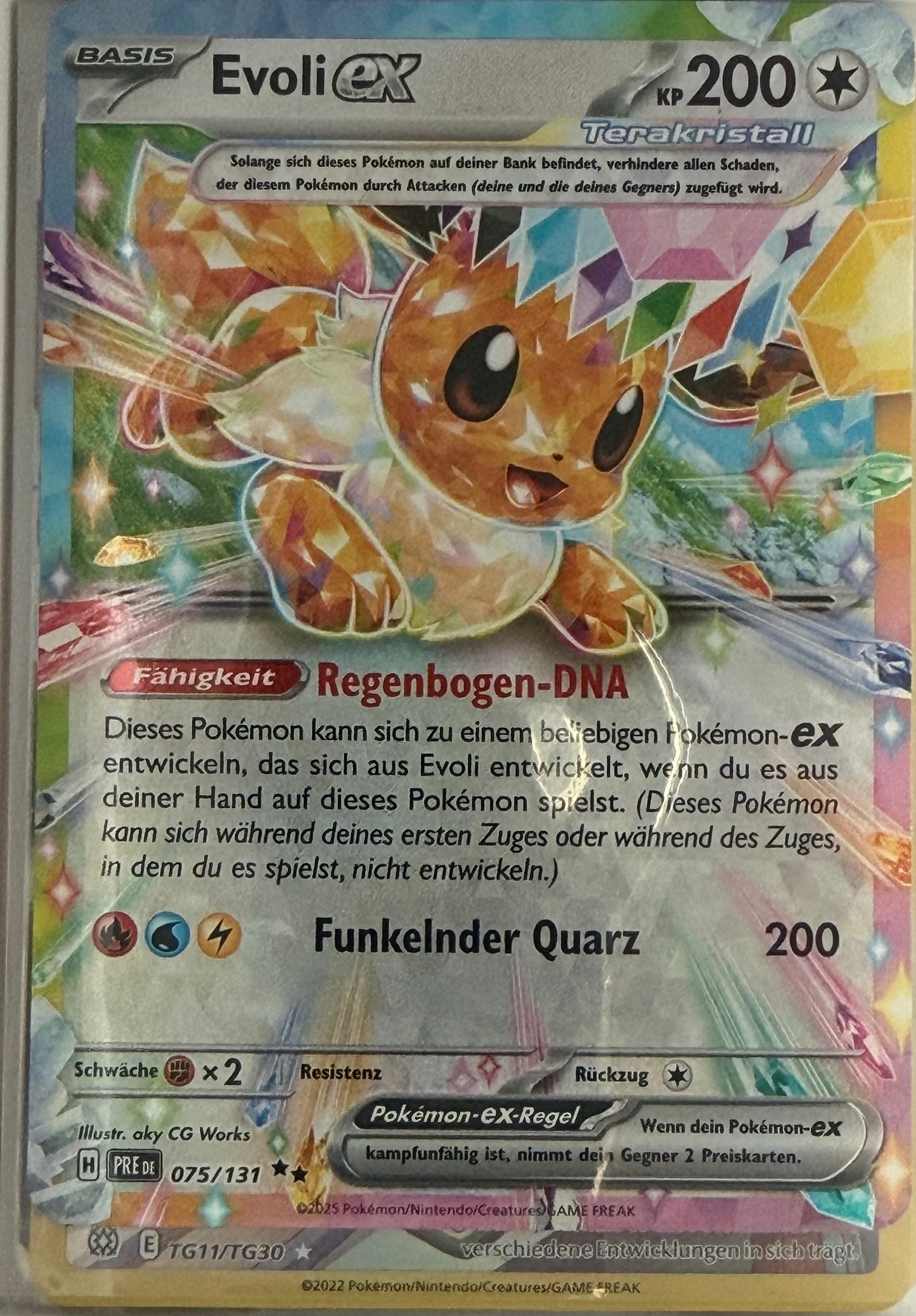 Evoli ex 075/131 | Double Rare | Prismatische Entwicklungen | DE