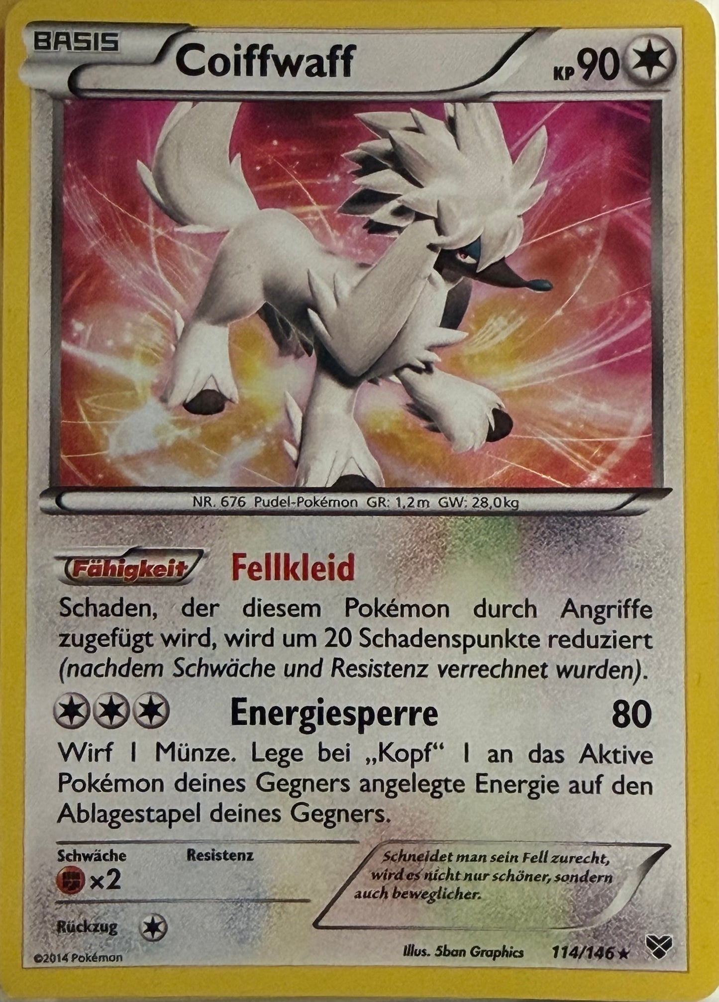 Coiffwaff 114/146 | Rare | XY | DE