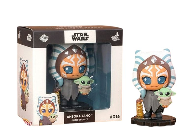 Ahsoka Tano (with Grogu) 016 – Cosbi Mini-Figur von Hot Toys