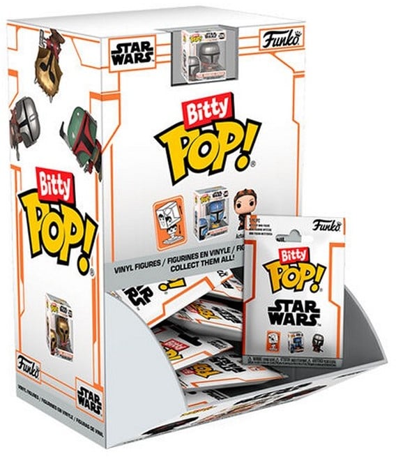 Funko Bitty Pop! Mystery Figur – Mandalorian Singles Blindbag (ca. 3,8 cm)