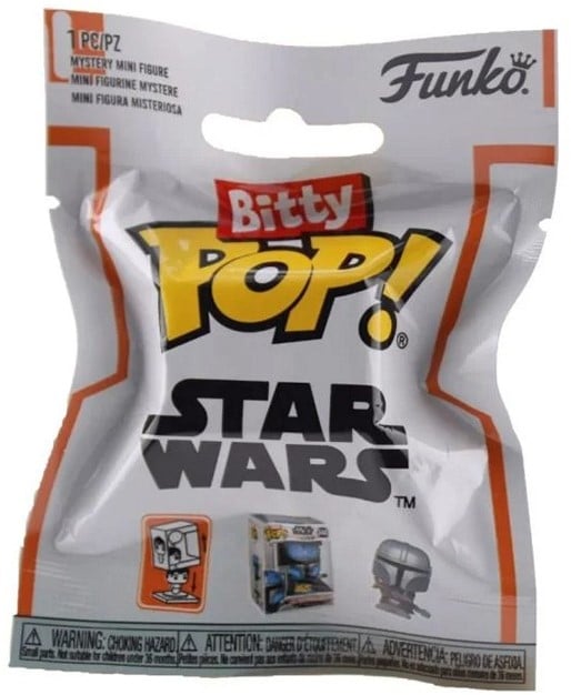 Funko Bitty Pop! Mystery Figur – Mandalorian Singles Blindbag (ca. 3,8 cm)