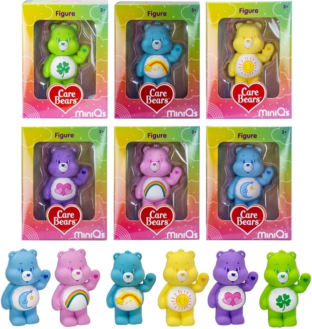 Glücksbärchis MiniQs Figur 8cm Sammelfigur im Karton 9x12cm