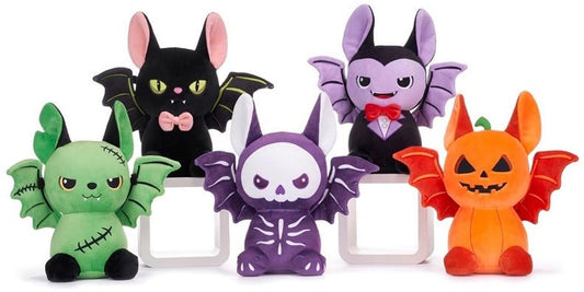 Halloween Bats – Plüschfiguren (ca. 25 cm) Fledermaus Style Plüsch