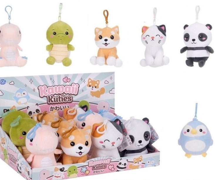 Kawaii Kuties Plüschanhänger – Tierisch süß für unterwegs!