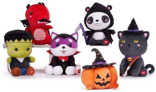 Kawaii Halloween Plüschtiere – 6 Varianten 24cm