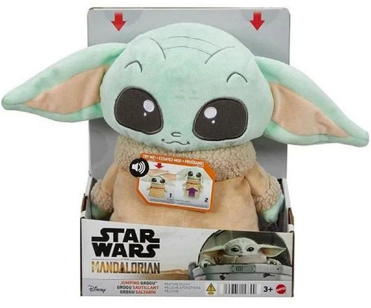 Star Wars Springender Grogu Plüsch mit Sound 25cm
