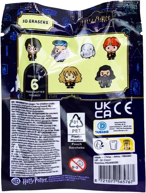 Harry Potter – Surprise Radiergummi! 9x12cm