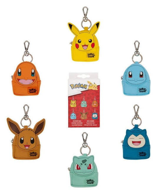 Pokémon – Loungefly Mini-Rucksack Schlüsselanhänger | 6 Motive zur Auswahl