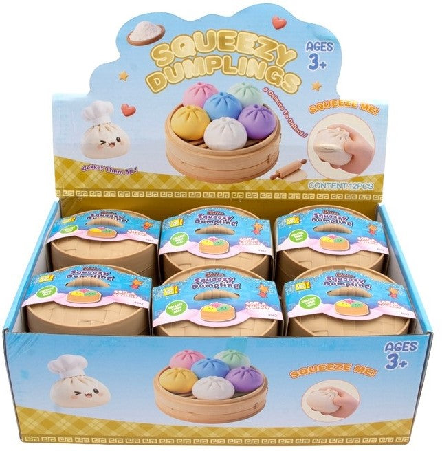 Glitter Squeezy Dumpling Knautschfigur mit Glitzer ca. 8,5 cm
