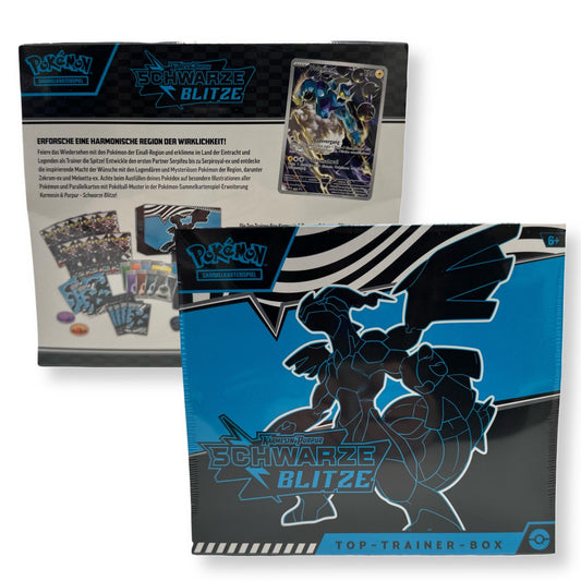 Top-Trainer-Box Karmesin Purpur – Schwarze Blitze