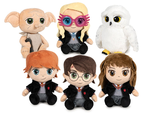 Harry Potter – Plüschfiguren Set (ca. 30 cm, sitzend)