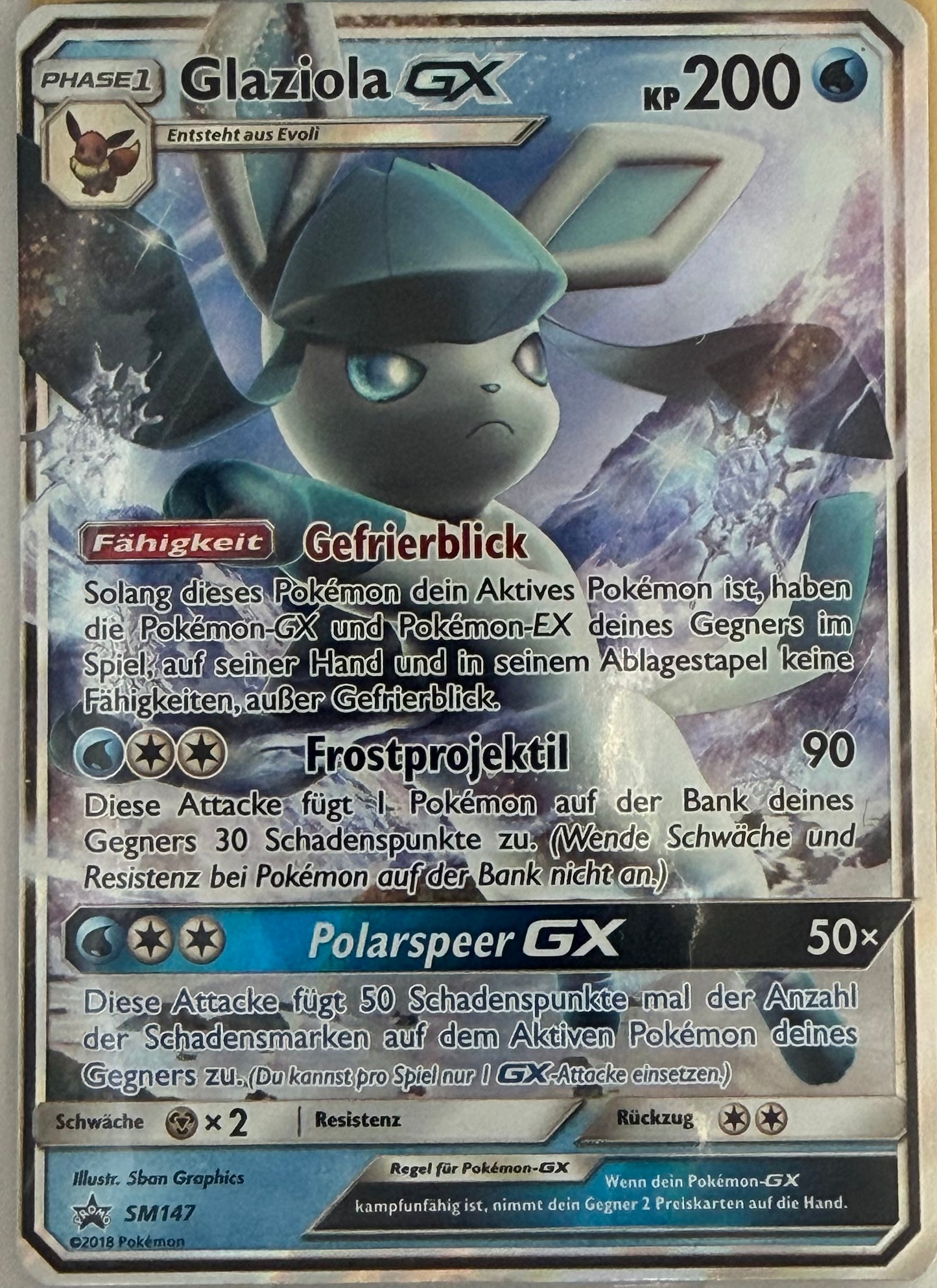 Glaziola GX SM147 | Promo | SM Black Star Promos | DE