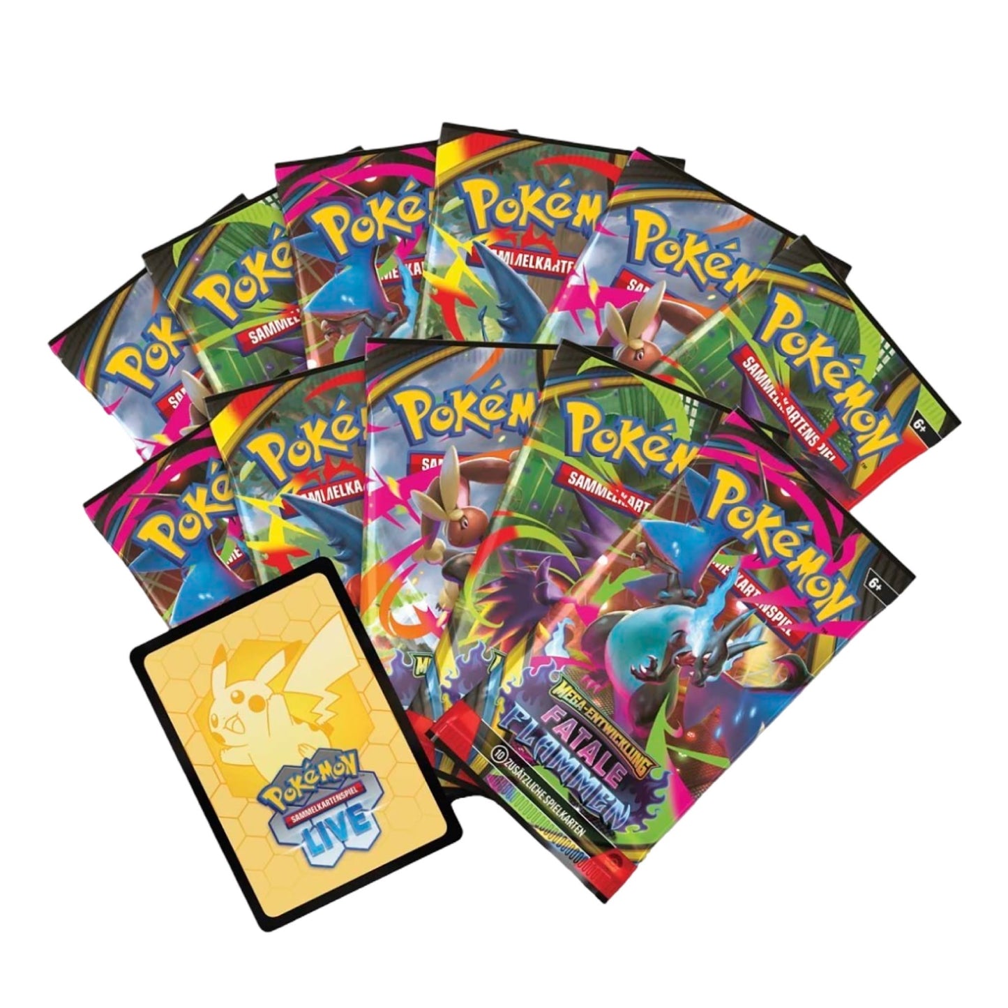 Top-Trainer-Box Mega-Entwicklung – Pokemon Center Fatale Flammen