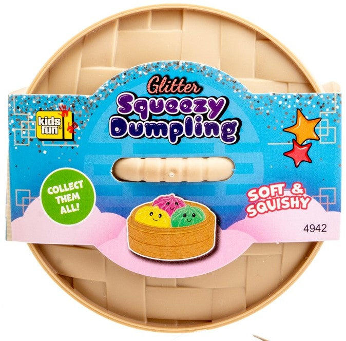Glitter Squeezy Dumpling Knautschfigur mit Glitzer ca. 8,5 cm
