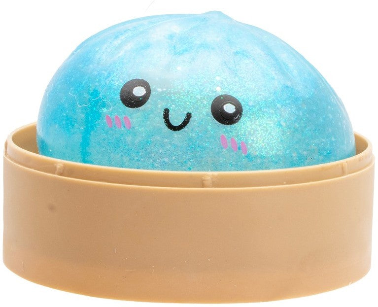 Glitter Squeezy Dumpling Knautschfigur mit Glitzer ca. 8,5 cm