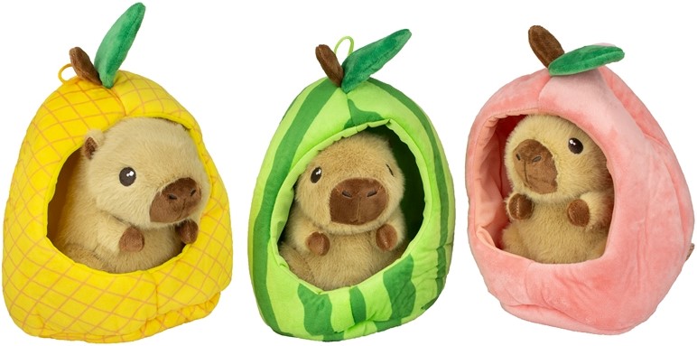 Capybara Fruchties Plüschtiere – Natürlich niedlich & herrlich flauschig!