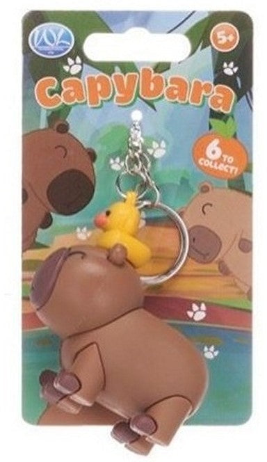 3D Schlüsselanhänger – Capybara Kollektion (6 Motive)