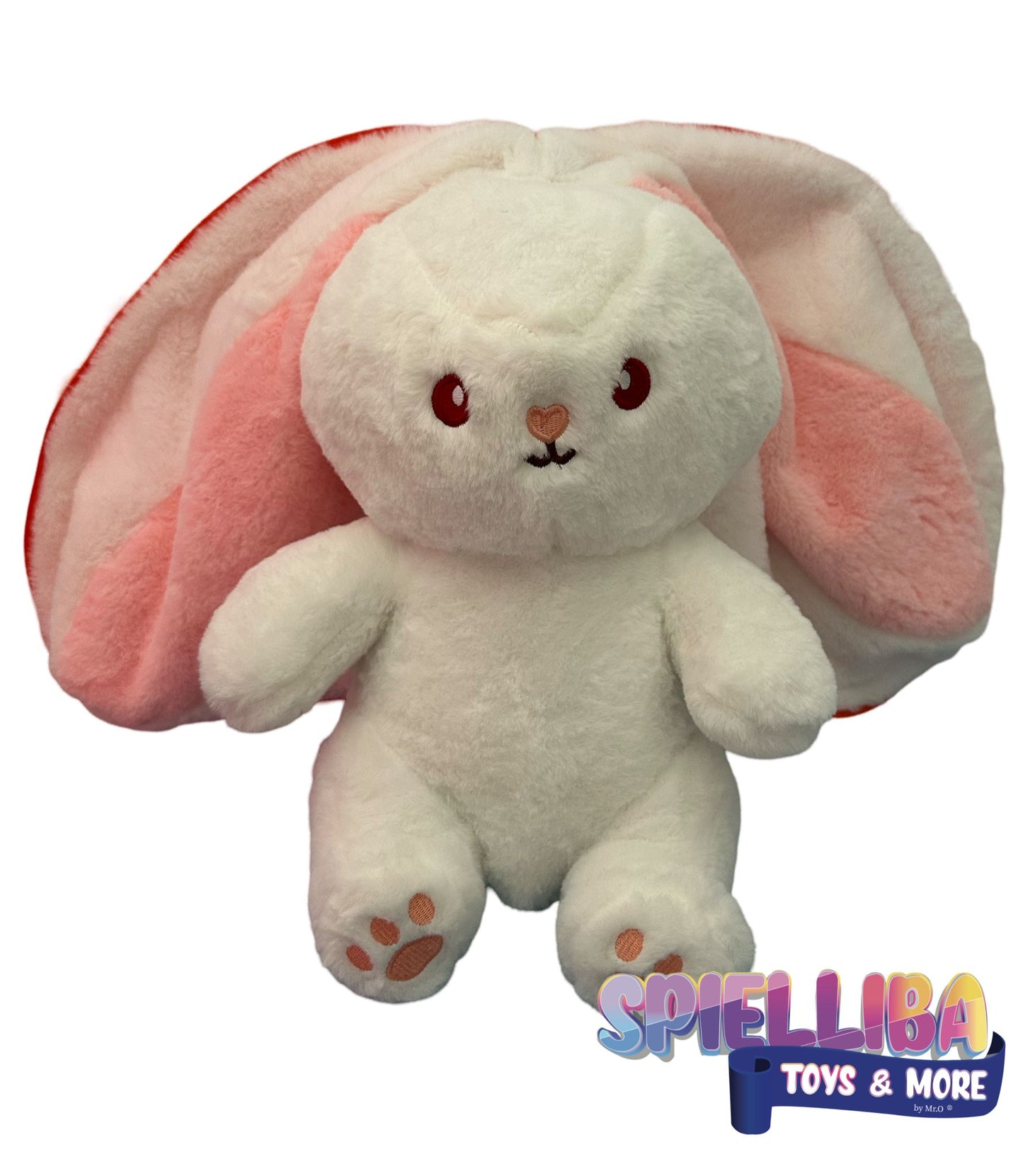 Reversible Kaninchen Erdbeere Stofftier Plüschtier 20cm