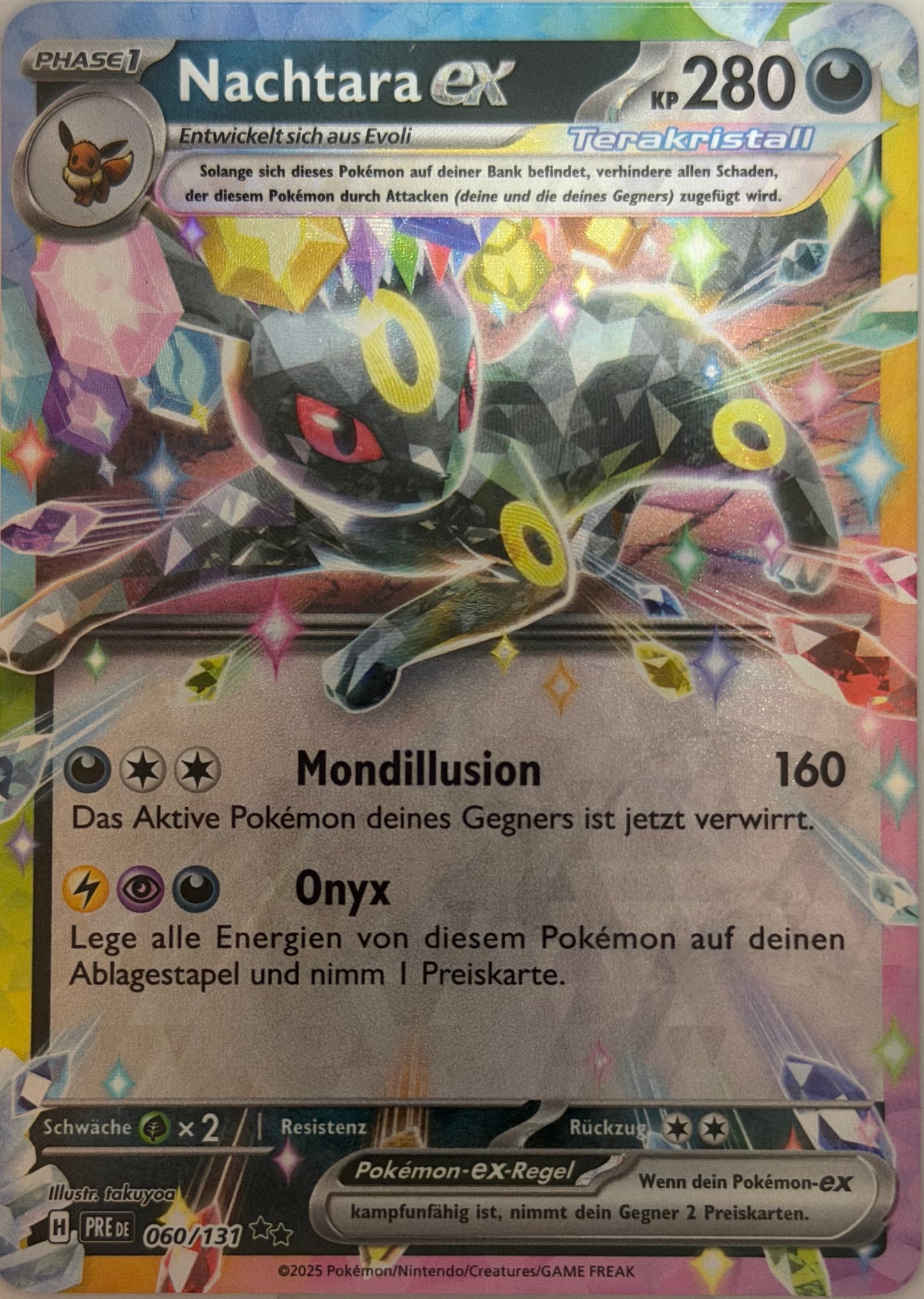 Nachtara ex 060/131 | Double Rare | Prismatische Entwicklungen | DE