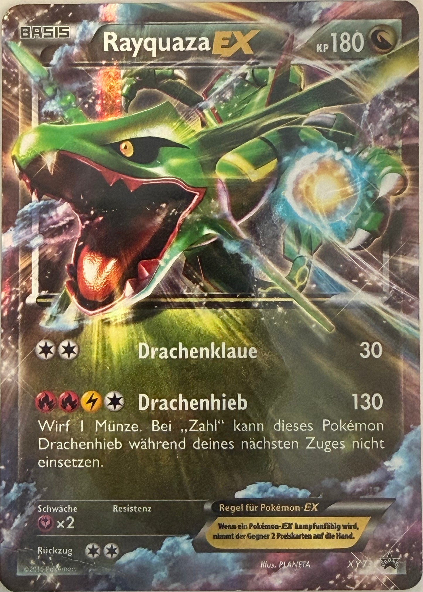 Rayquaza EX XY73 | Promo Holofoil | XY Promos | Deutsch