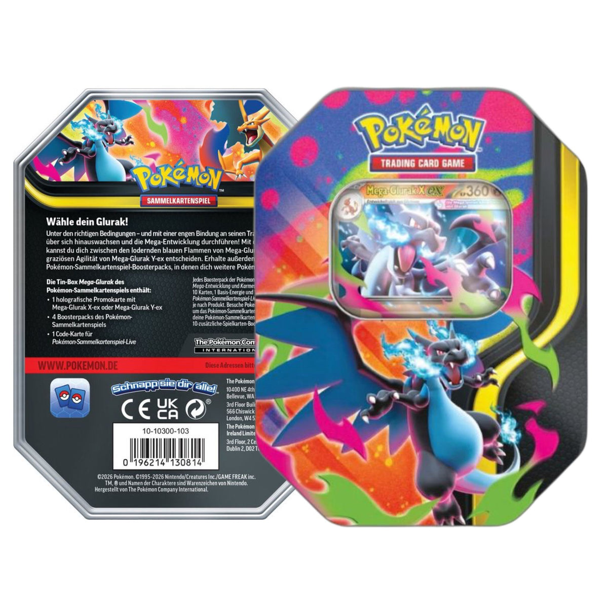 Mega-Glurak Tin | Mega-Glurak X-ex oder Mega-Glurak Y-ex