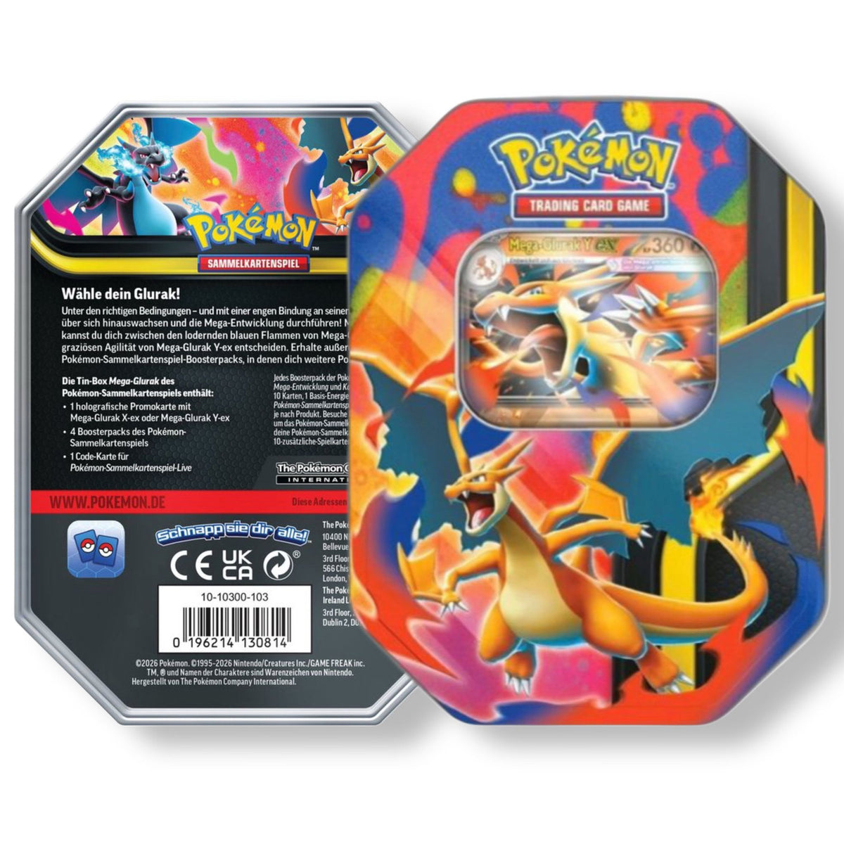 Mega-Glurak Tin | Mega-Glurak X-ex oder Mega-Glurak Y-ex