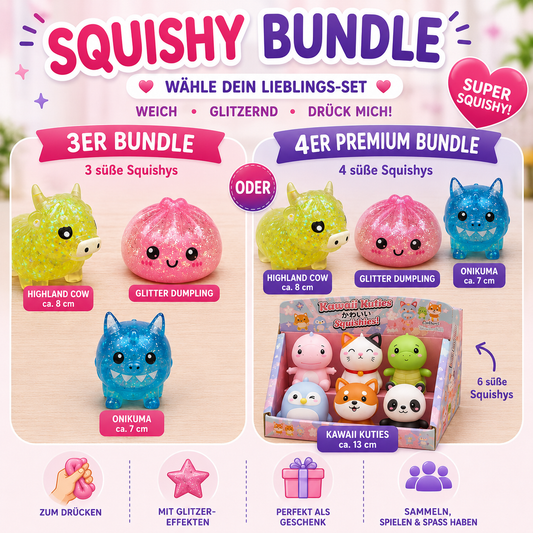 Squishy Bundle Squeezy Dumpling Bundle