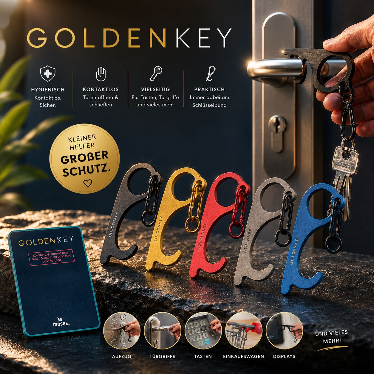 Goldenkey - Schlüssenanhänger
