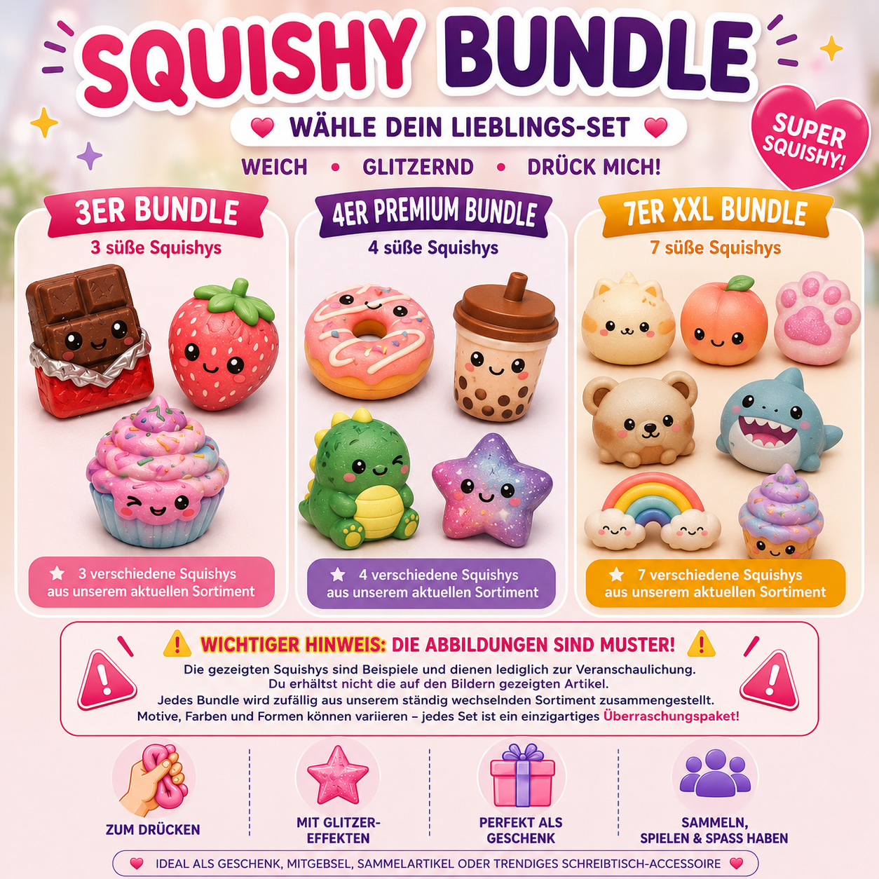 Squishy Bundle Squeezy Dumpling Bundle