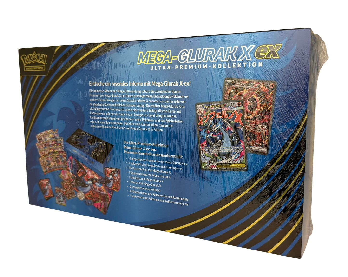 Mega Glurak X Ex Ultra Premium Kollektion (Deutsch)