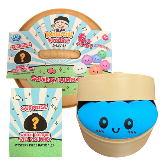XL Kawaii Squeezy Dumpling 6 to Collect Knautschfigur ca. 16 cm