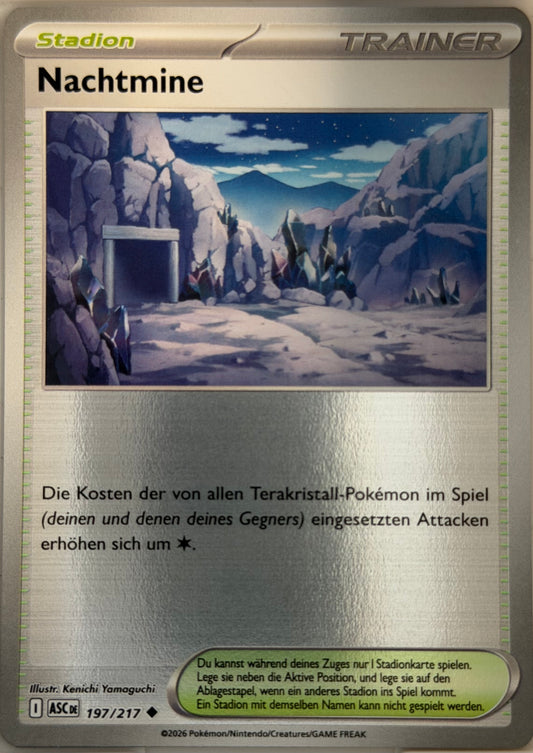 Nachtmine 197/217 | Uncommon Reverse Holofoil | Erhabene Helden | Deutsch