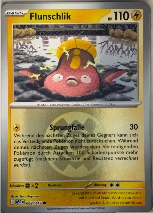 Flunschlik 062/217 | Common Reverse Holofoil | Erhabene Helden | Deutsch
