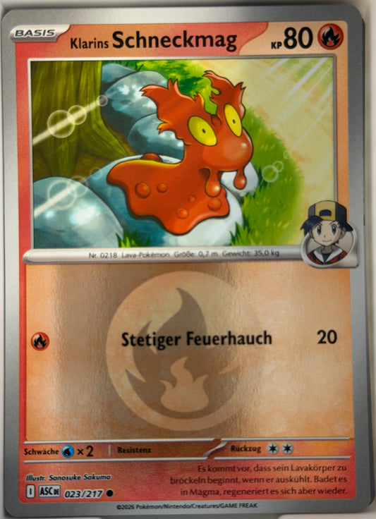 Klarins Schneckmag 023/217 | Common Reverse Holofoil | Erhabene Helden | Deutsch