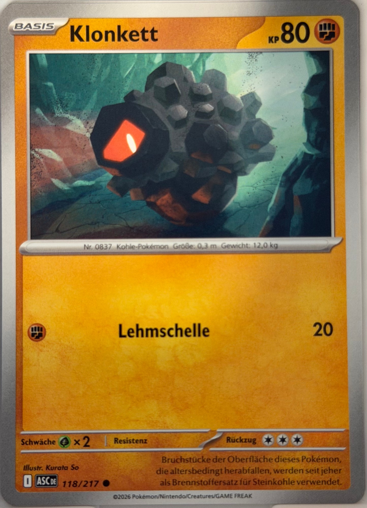 Klonkett 118/217 | Common | Erhabene Helden | Deutsch