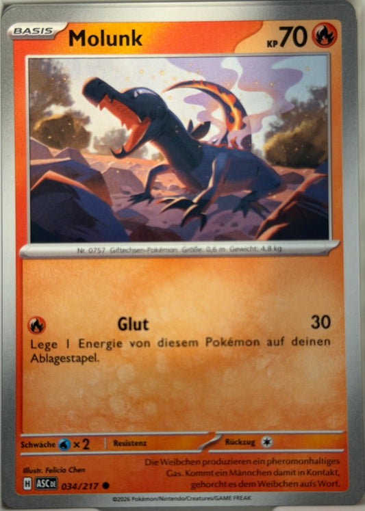 Molunk 034/217 | Common | Erhabene Helden | Deutsch