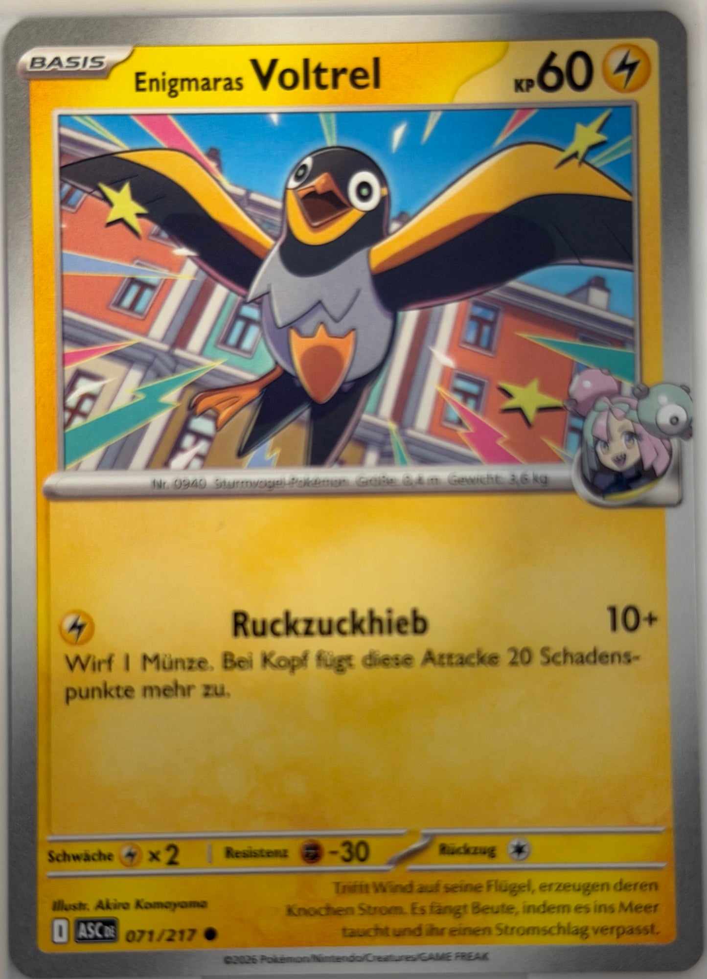 Enigmaras Voltrel 071/217 | Common | Erhabene Helden | Deutsch