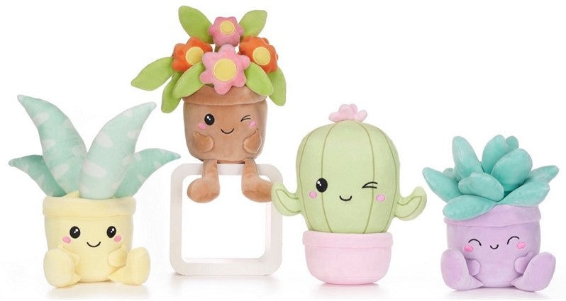 Kawaii Kuties Pflanzen Plüsch – 4 süße Designs zur Auswahl