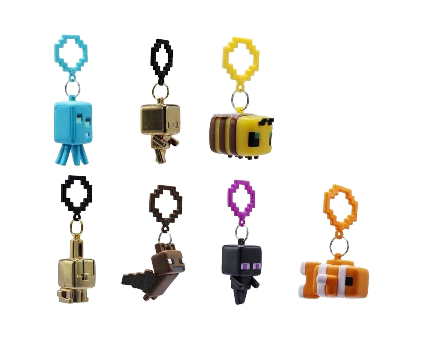 Minecraft Backpack Hangers – Blind Box Serie 2