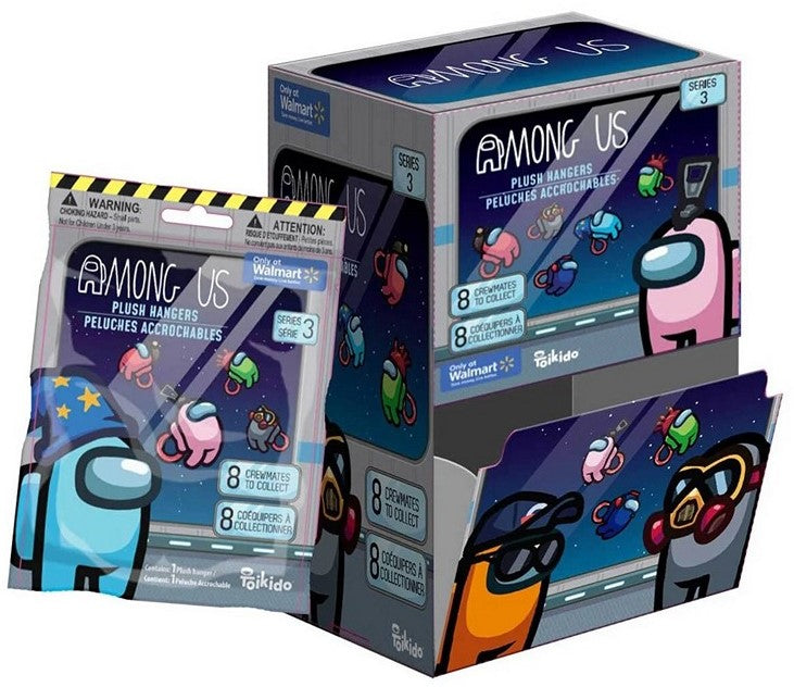 Among Us Blindbag Plüsch Bagclip-Aufhänger 12cm Blindbag