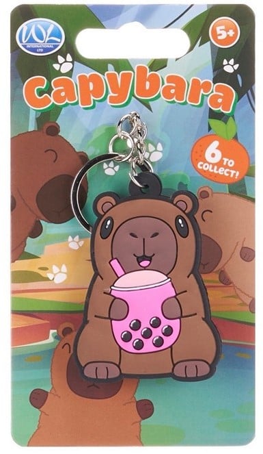 Capybara Schlüsselanhänger 2D PVC