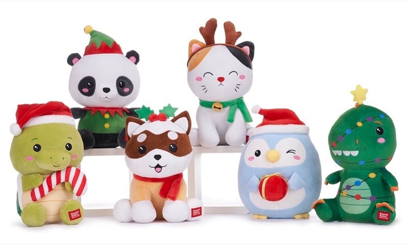 Kawaii X-Mas Plüschtiere – 6 Varianten 24cm Christmas