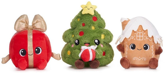 Kawaii Christmas Plüschtiere – Weihnachtsplüsch 3 Varianten 19cm