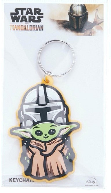 The Mandalorian Schlüsselanhänger 2D PVC (7 x 12,5 cm) – Auswahl aus 4 Designs